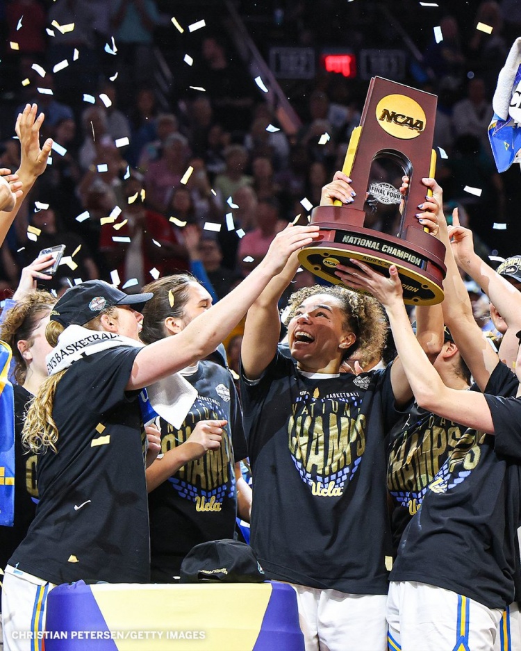 乐竞体育登录入口-NCAA女篮冠军！名记：UCLA女篮今日将亮相湖人主场接受致敬！